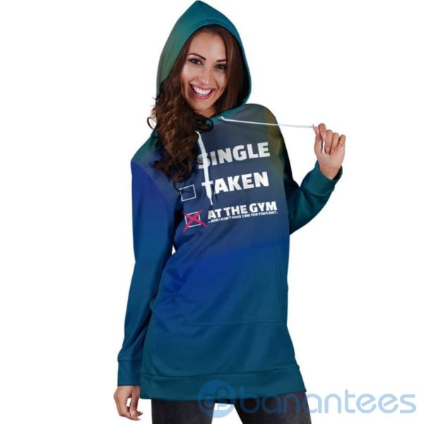 At The Gym Hoodie Dress For Women Product Photo