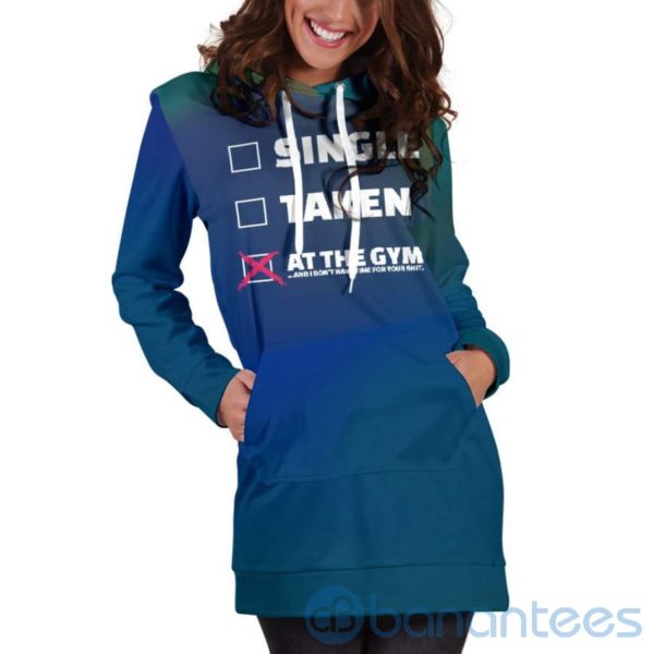 At The Gym Hoodie Dress For Women Product Photo