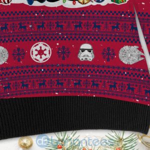 Atlanta Braves Star Wars Ugly Christmas 3D Sweater Product Photo