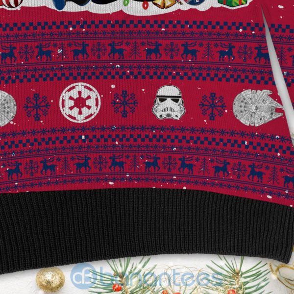 Atlanta Braves Star Wars Ugly Christmas 3D Sweater Product Photo