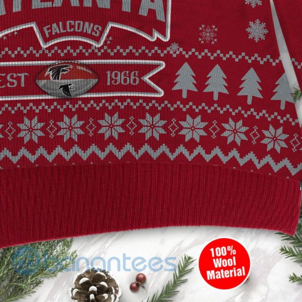 Atlanta Falcons Cute Baby Yoda Grogu Ugly Christmas 3D Sweater Product Photo
