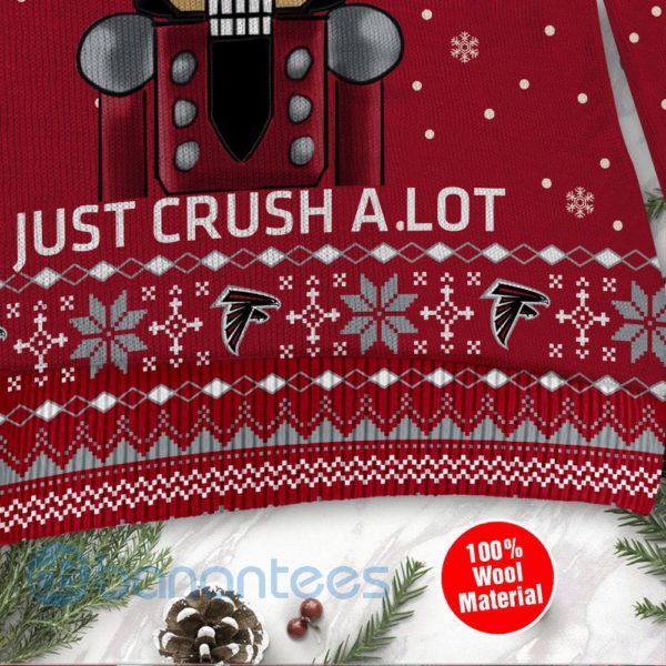 Atlanta Falcons I Am Not A Player I Just Crush Alot Ugly Christmas 3D Sweater Product Photo