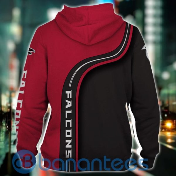Atlanta Falcons Men's Full Printed Hoodie 3D Highway Letter Product Photo
