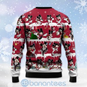 Atlanta Falcons Mickey American Football Ugly Christmas 3D Sweater Product Photo