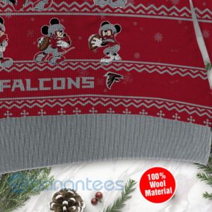 Atlanta Falcons Mickey Mouse Ugly Christmas 3D Sweater Product Photo