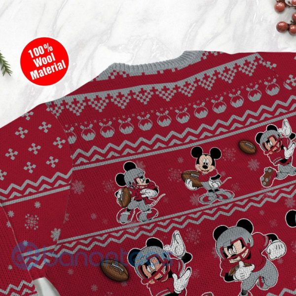 Atlanta Falcons Mickey Mouse Ugly Christmas 3D Sweater Product Photo