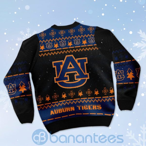 Auburn Tigers Snoopy Dabbing Ugly Christmas 3D Sweater Product Photo