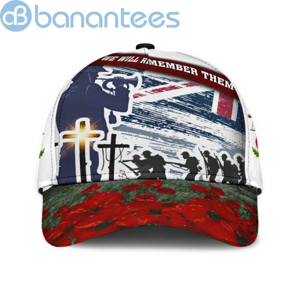 Azacay Old Soldier Australian Flag We Will Remember Them All Over Printed 3D Cap Product Photo