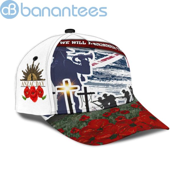 Azacay Old Soldier Australian Flag We Will Remember Them All Over Printed 3D Cap Product Photo