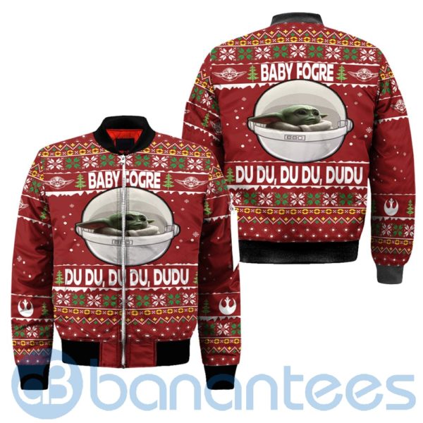 Baby yoda Ugly Christmas All Over Printed 3D Shirt Product Photo