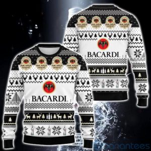 Bacardi Wine Ugly Christmas All Over Printed 3D Shirt Product Photo