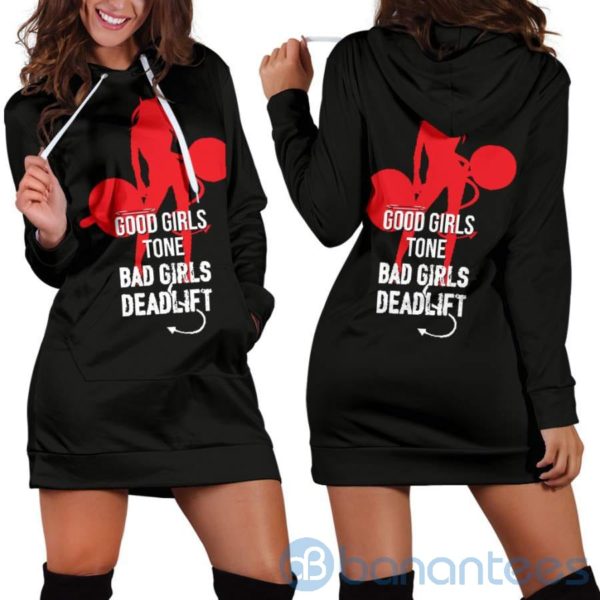 Bad Girls Deadlift Hoodie Dress For Women Product Photo