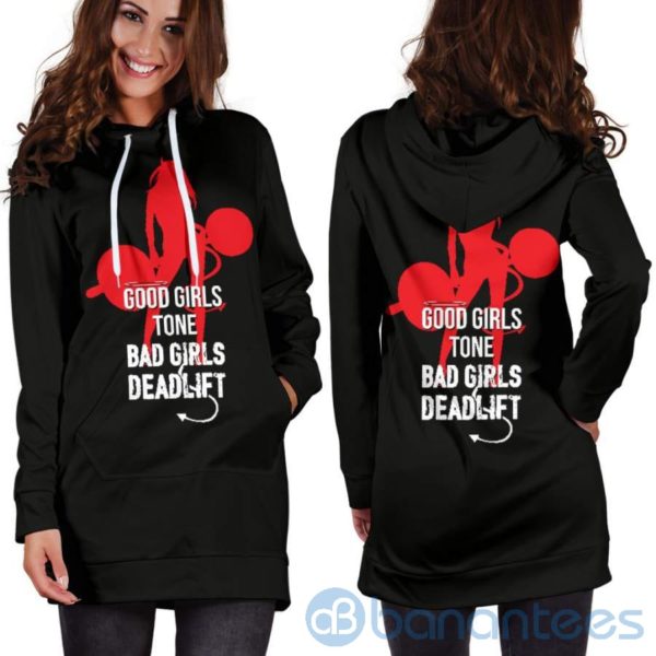 Bad Girls Deadlift Hoodie Dress For Women Product Photo