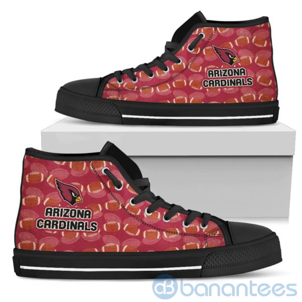 Ball Types Arizona Cardinals High Top Shoes Product Photo