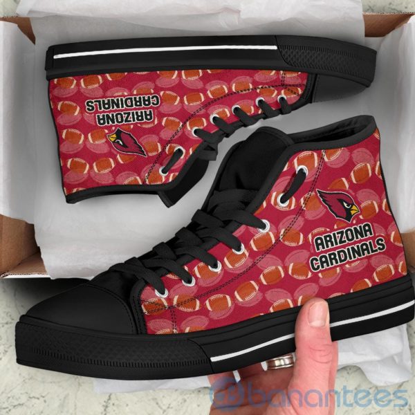 Ball Types Arizona Cardinals High Top Shoes Product Photo