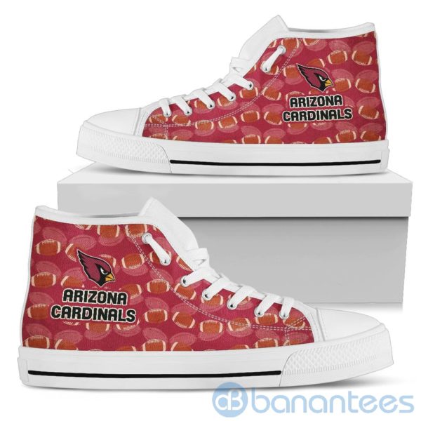 Ball Types Arizona Cardinals High Top Shoes Product Photo