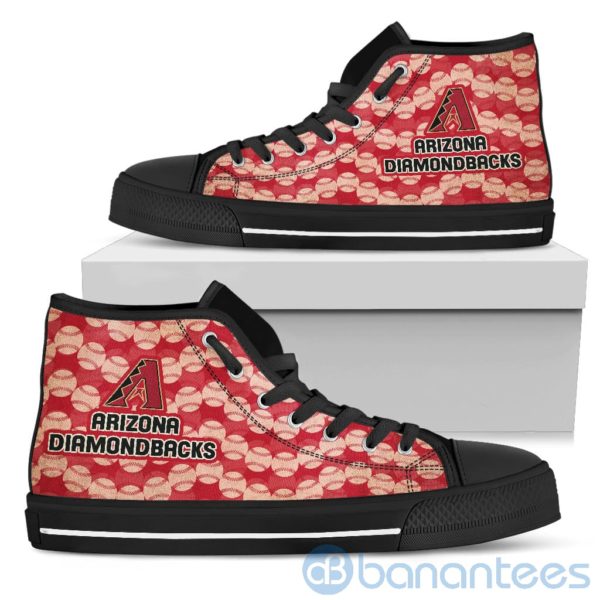 Ball Types Arizona Diamondbacks High Top Shoes Product Photo