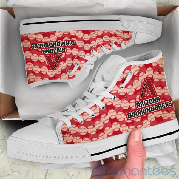 Ball Types Arizona Diamondbacks High Top Shoes Product Photo
