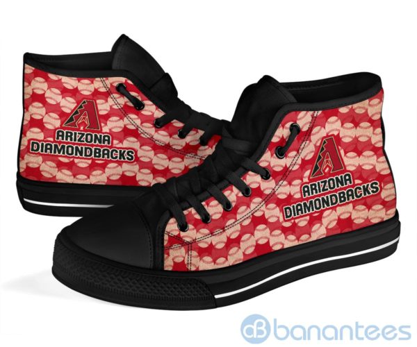 Ball Types Arizona Diamondbacks High Top Shoes Product Photo