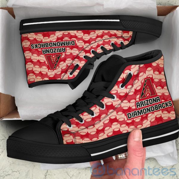Ball Types Arizona Diamondbacks High Top Shoes Product Photo