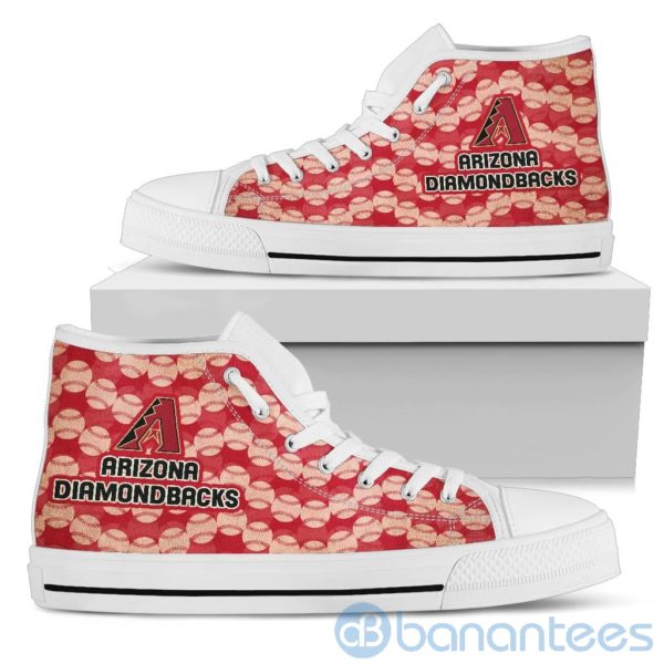 Ball Types Arizona Diamondbacks High Top Shoes Product Photo