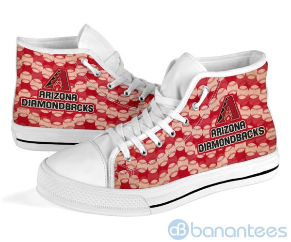 Ball Types Arizona Diamondbacks High Top Shoes Product Photo