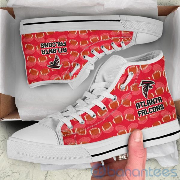 Ball Types Atlanta Falcons High Top Shoes Product Photo