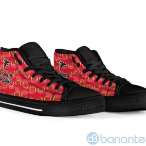 Ball Types Atlanta Falcons High Top Shoes Product Photo