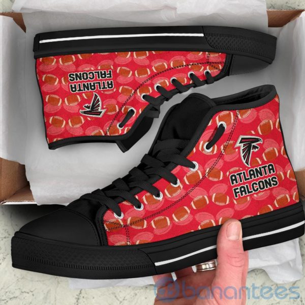 Ball Types Atlanta Falcons High Top Shoes Product Photo