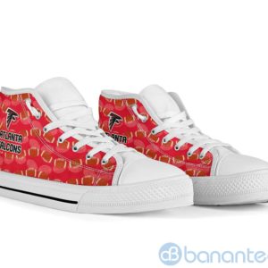 Ball Types Atlanta Falcons High Top Shoes Product Photo