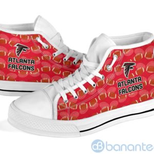 Ball Types Atlanta Falcons High Top Shoes Product Photo