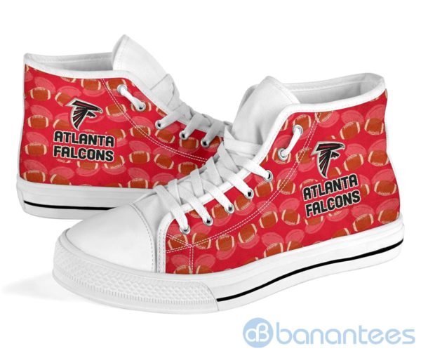 Ball Types Atlanta Falcons High Top Shoes Product Photo