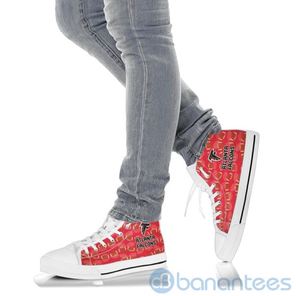 Ball Types Atlanta Falcons High Top Shoes Product Photo