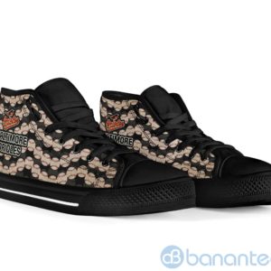 Ball Types Baltimore Orioles High Top Shoes Product Photo
