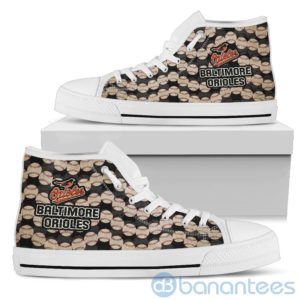 Ball Types Baltimore Orioles High Top Shoes Product Photo