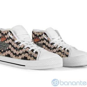Ball Types Baltimore Orioles High Top Shoes Product Photo
