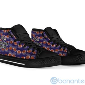 Ball Types Baltimore Ravens High Top Shoes Product Photo