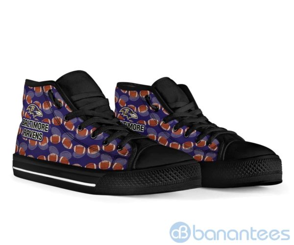 Ball Types Baltimore Ravens High Top Shoes Product Photo