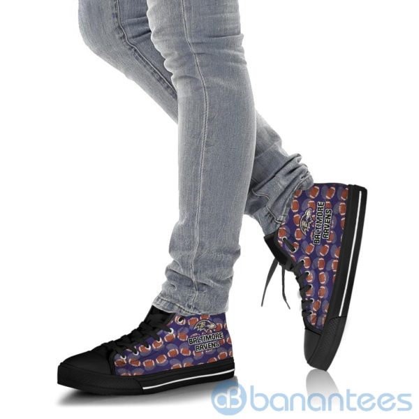 Ball Types Baltimore Ravens High Top Shoes Product Photo