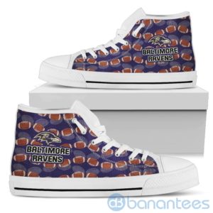 Ball Types Baltimore Ravens High Top Shoes Product Photo