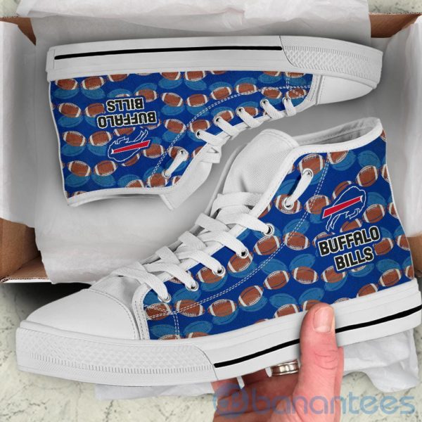 Ball Types Buffalo Bills High Top Shoes Product Photo