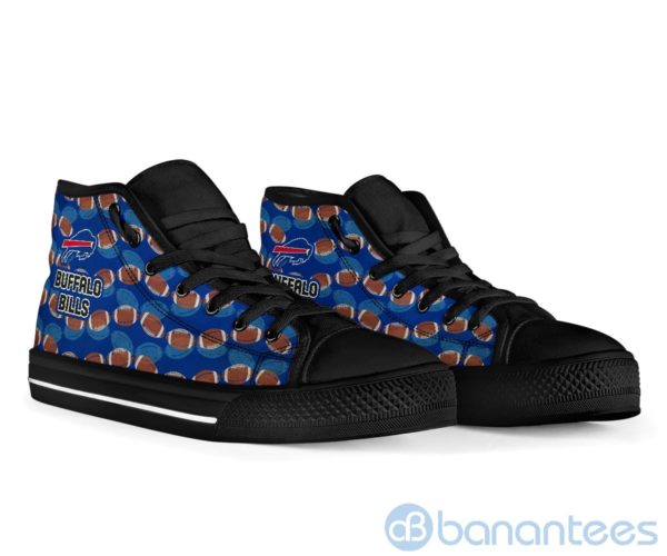Ball Types Buffalo Bills High Top Shoes Product Photo
