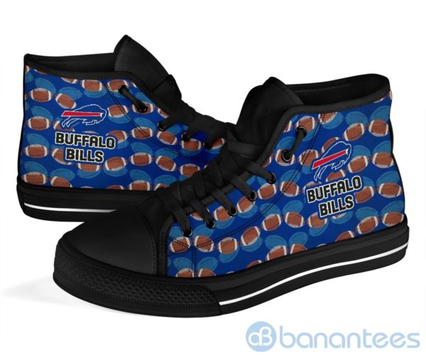 Ball Types Buffalo Bills High Top Shoes Product Photo