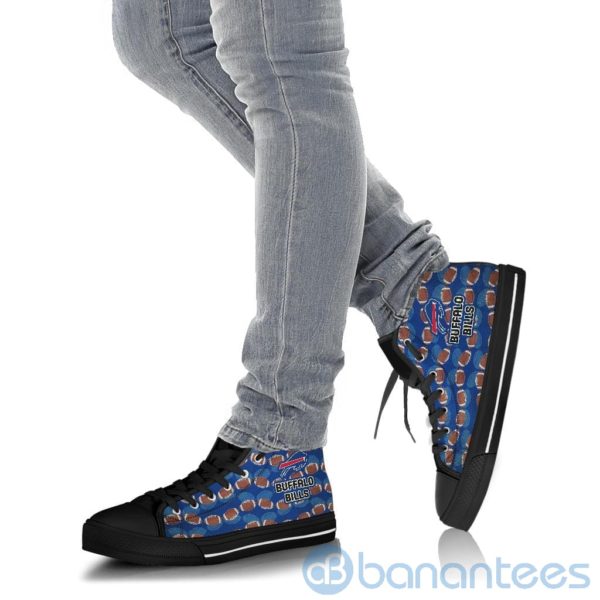 Ball Types Buffalo Bills High Top Shoes Product Photo