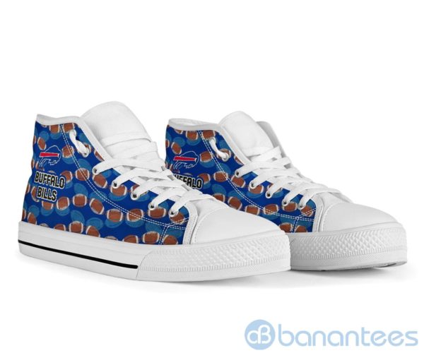 Ball Types Buffalo Bills High Top Shoes Product Photo