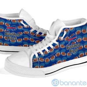 Ball Types Buffalo Bills High Top Shoes Product Photo