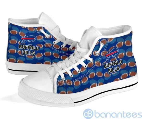Ball Types Buffalo Bills High Top Shoes Product Photo