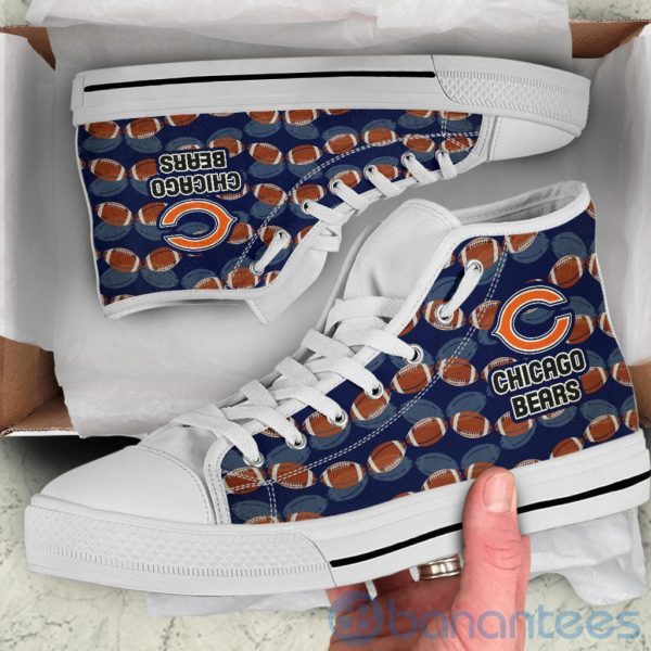 Ball Types Chicago Bears High Top Shoes Product Photo
