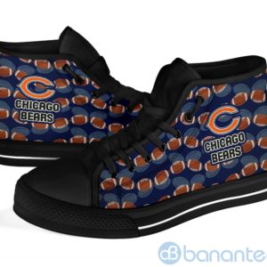 Ball Types Chicago Bears High Top Shoes Product Photo