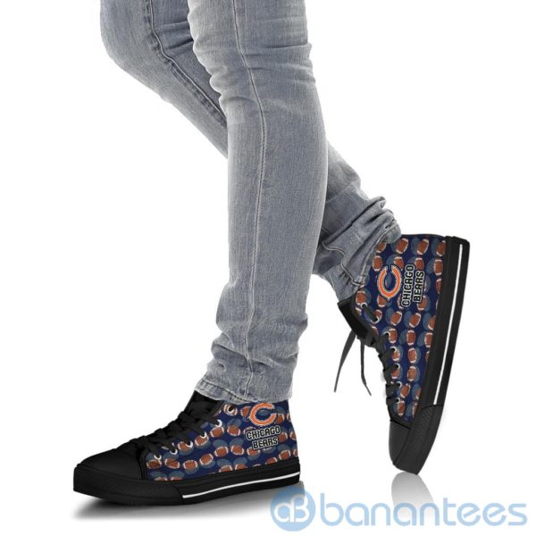 Ball Types Chicago Bears High Top Shoes Product Photo